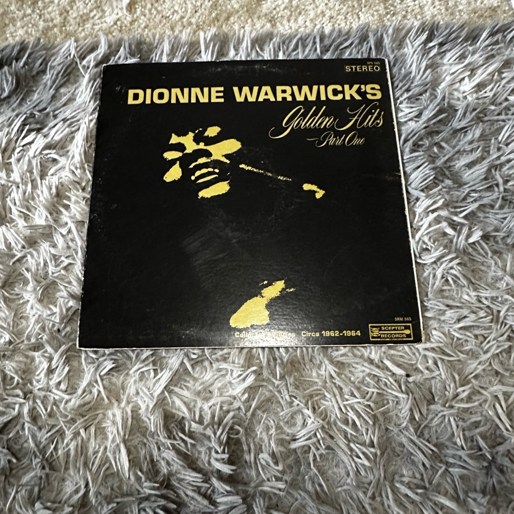Dionne Warwicks Golden Hits Part One Vinyl